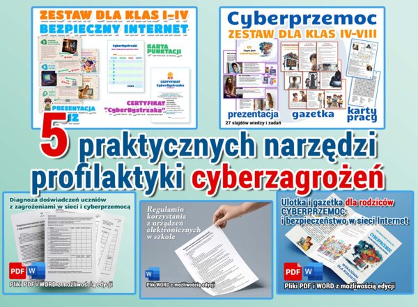 Uczeń bezpieczny w sieci – szkolny pakiet profilaktyczny