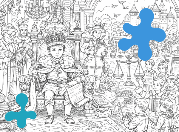 Kolorowanka - Król Maciuś Pierwszy