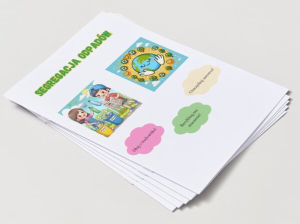 Infografika o segregacji odpadów