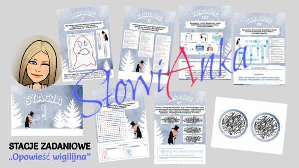 „Opowieść wigilijna” - STACJE ZADANIOWE