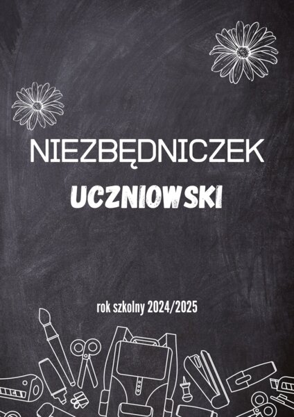 Niezbędniczek uczniowski na rok szkolny 2024/2025