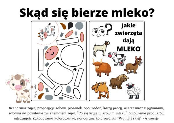 Skąd się bierze mleko?