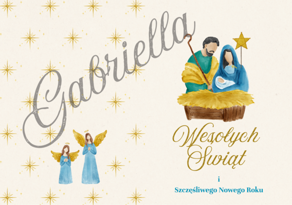Kartka świąteczna do druku 2