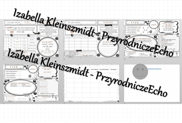 Minizestaw na temat „Alkeny. Eten” – sketchnotka + karta pracy w power point + gratisowy link do prezentacji multimedialnej niekomercyjnej wykonanej w genial.ly do indywidualnego pobrania i użycia do celów niekomercyjnych. Chemia 8, „Węglowodory”