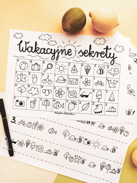 "WAKACYJNE SEKRETY" - zaszyfrowane hasła