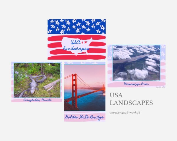 Angielski. Krajobrazy USA