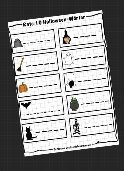 Halloween - słówka