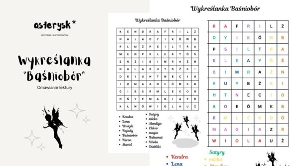 Wykreślanka "Baśniobór"