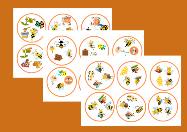 DZIEŃ PSZCZÓŁ – dooble – 36 szt. - Dzień Pszczoły