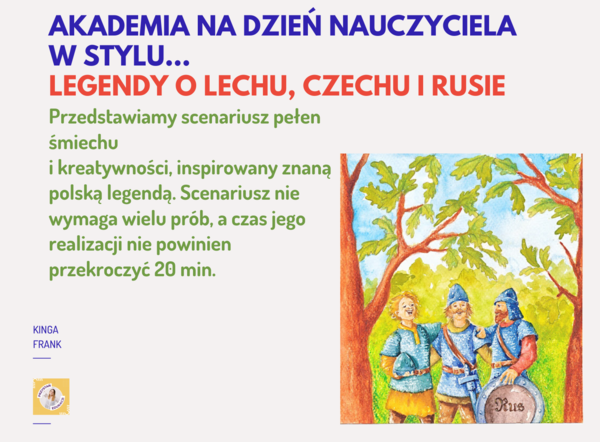🎭 Humorystyczny scenariusz na Dzień Nauczyciela – Lech, Czech i Rus szukają najlepszego miejsca w szkole! 🎭