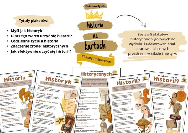 Historia na kartach - Plakaty historyczne