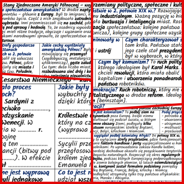 Europa i świat w 2. połowie XIX w.