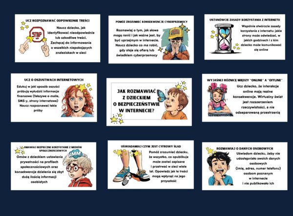 Bezpieczeństwo w internecie - gazetka i/lub prezentacja profilaktyczna