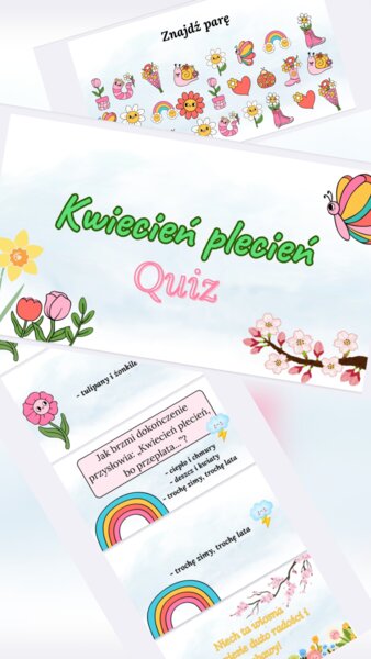 Quiz Kwiecień plecień
