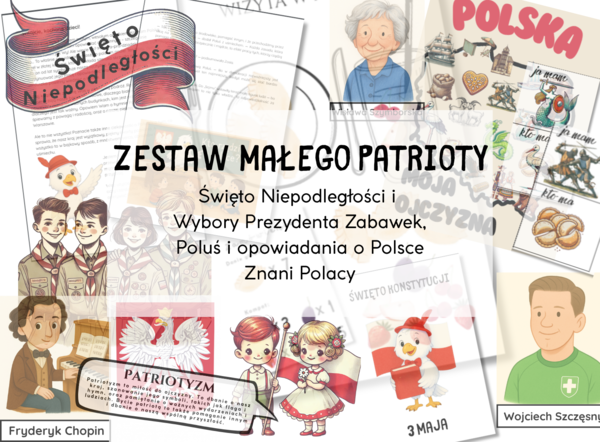 Zestaw Małego Patrioty (3w1)
