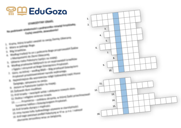 Starożytny Izrael - krzyżówka