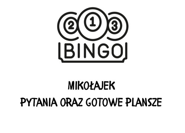 Bingo Mikołajek