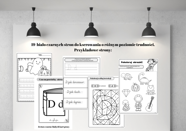 Karty pracy głoska D