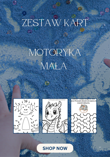 "Zestaw Kart Grafomotorycznych – Idealne wsparcie w terapii i nauce!"