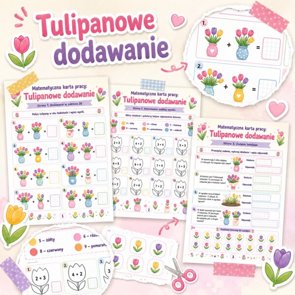 Tulipanowe dodawanie