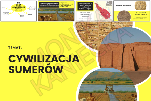 Cywilizacja Sumerów - prezentacja historia klasa 5