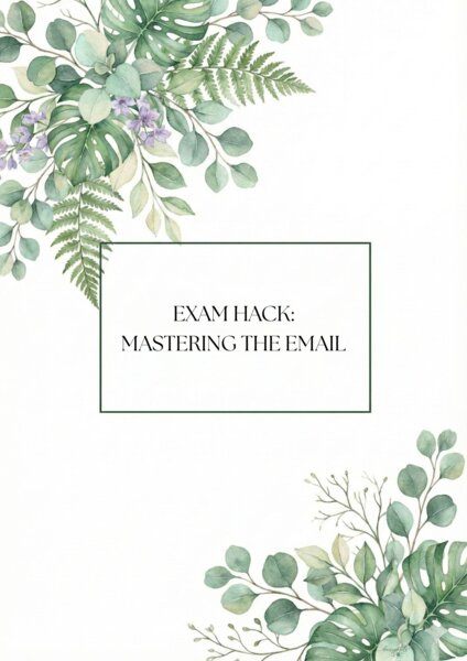 E8 Writing Masterclass: "Exam Hack" – Gamifikowana Lekcja Pisania E-maila (Gotowiec na 60 min)