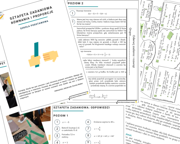 Sztafeta zadaniowa z równań