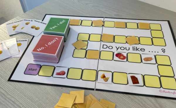 Gra "Do you like" - short answers, food vocab