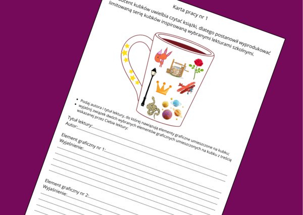 "MAŁY KSIĄŻĘ" - lektury- kl. 4-8 – ikonki – powtórzenie - powtórka - egzamin - karta pracy