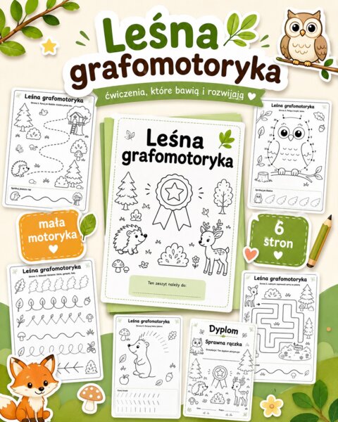 Leśna grafomotoryka