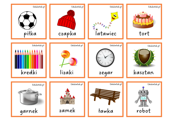 Gra typu memory – utrwalanie czytania