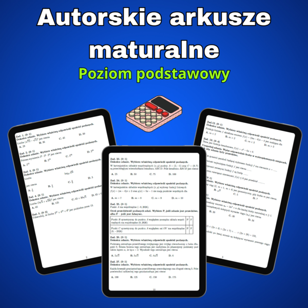 Autorskie arkusze maturalne P