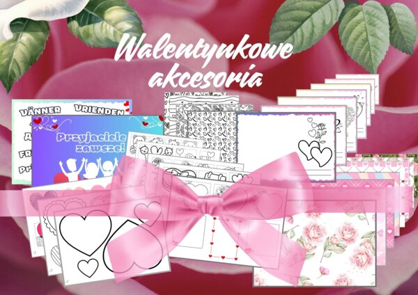 Walentynkowe akcesoria