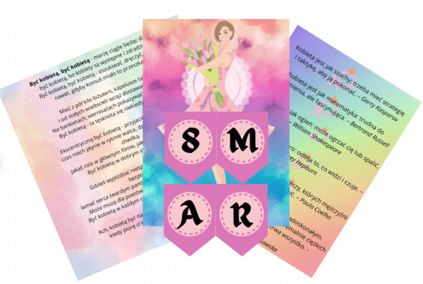 Dzień kobiet - gazetka
