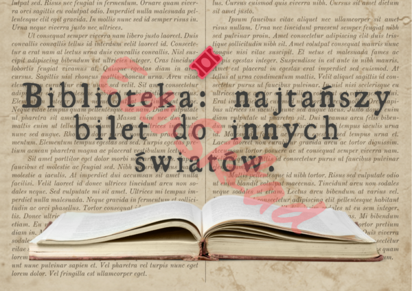 Biblioteka na plakatach!