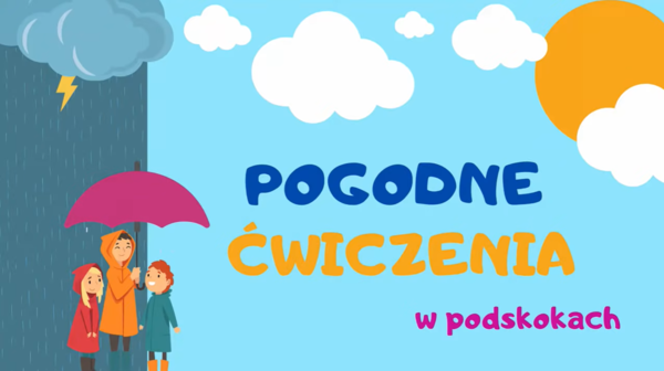Pogodne ćwiczenia W PODSKOKACH | RYTMIKA DLA DZIECI