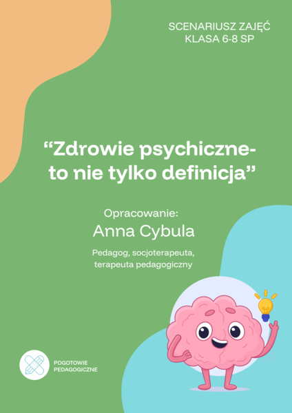Scenariusz zajęć o zdrowiu psychicznym