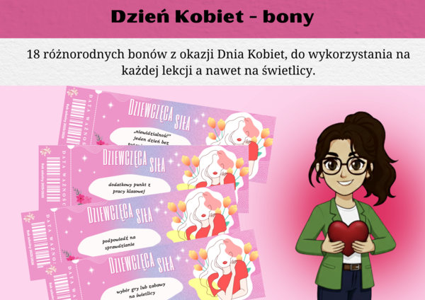 Dzień Kobiet - bony