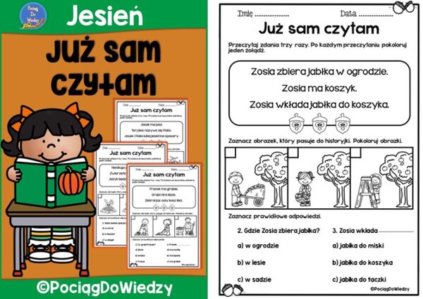 Jesień - Już sam czytam