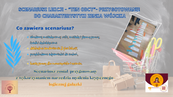 Scenariusz lekcji z logiczną gałązką - "Ten obcy"