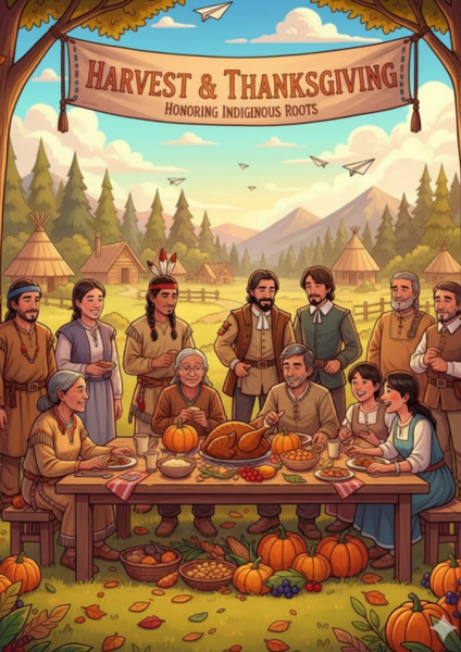 🦃 Thanksgiving – The Other Side of the Holiday B1-B2 Gotowa Lekcja