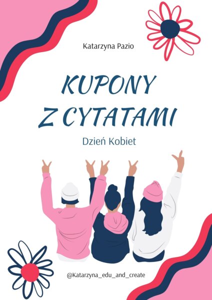 Kupony z cytatami - Dzień Kobiet