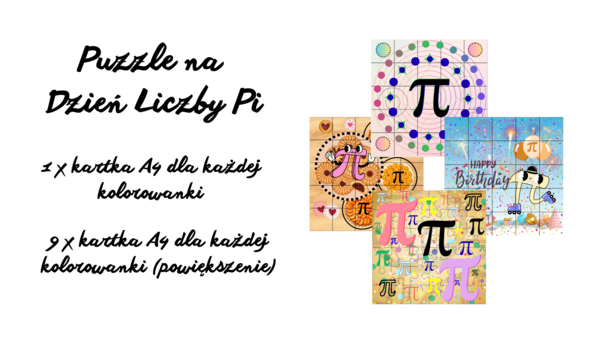 PUZZLE LICZBY π – MATEMATYKA, KTÓRA WCIĄGA OD PIERWSZEGO ELEMENTU!