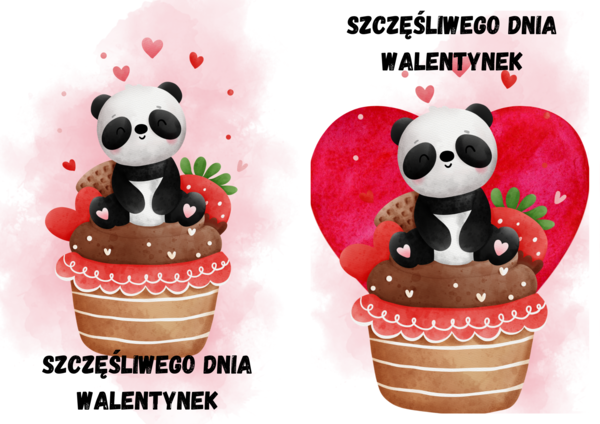 Walentynki z Pandą