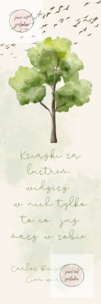 Zakładka do książki, upominek na koniec roku