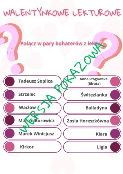 Walentynkowe lekturowe #lektury #kuponywalentynkowe #nagroda