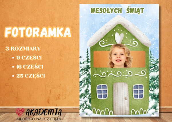 FOTORAMKA "WESOŁYCH ŚWIĄT"