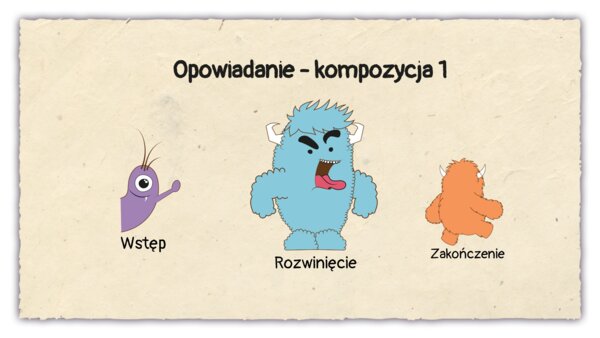 Opowiadanie - kompozycja