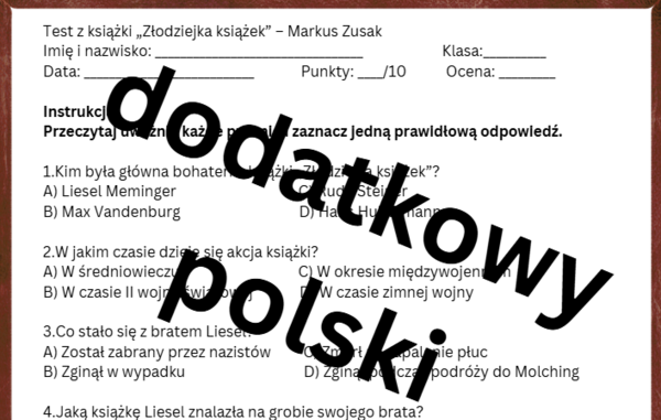 "Złodziejka książek"