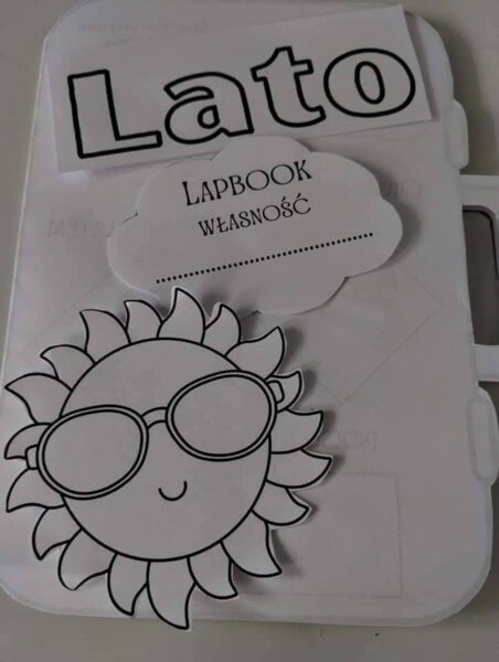 Lapbook WAKACJE+LATO